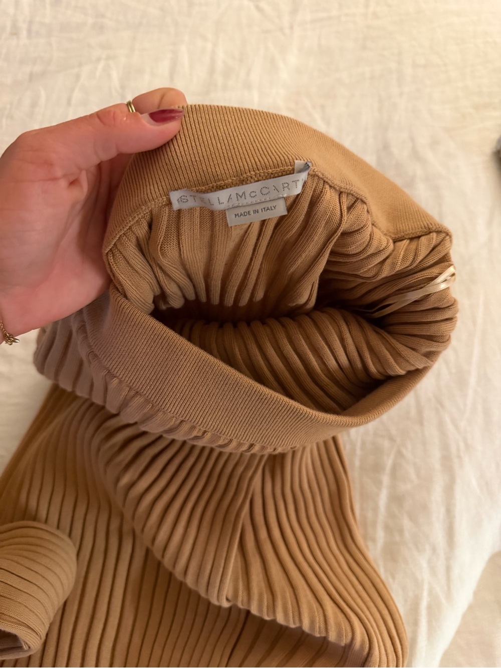 Stella McCartney 🐪 Camel Rib Knit SET - Picture 11 of 13